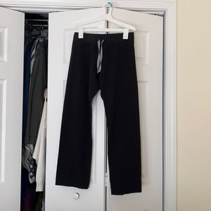 XS petite black Livingston scrub pants